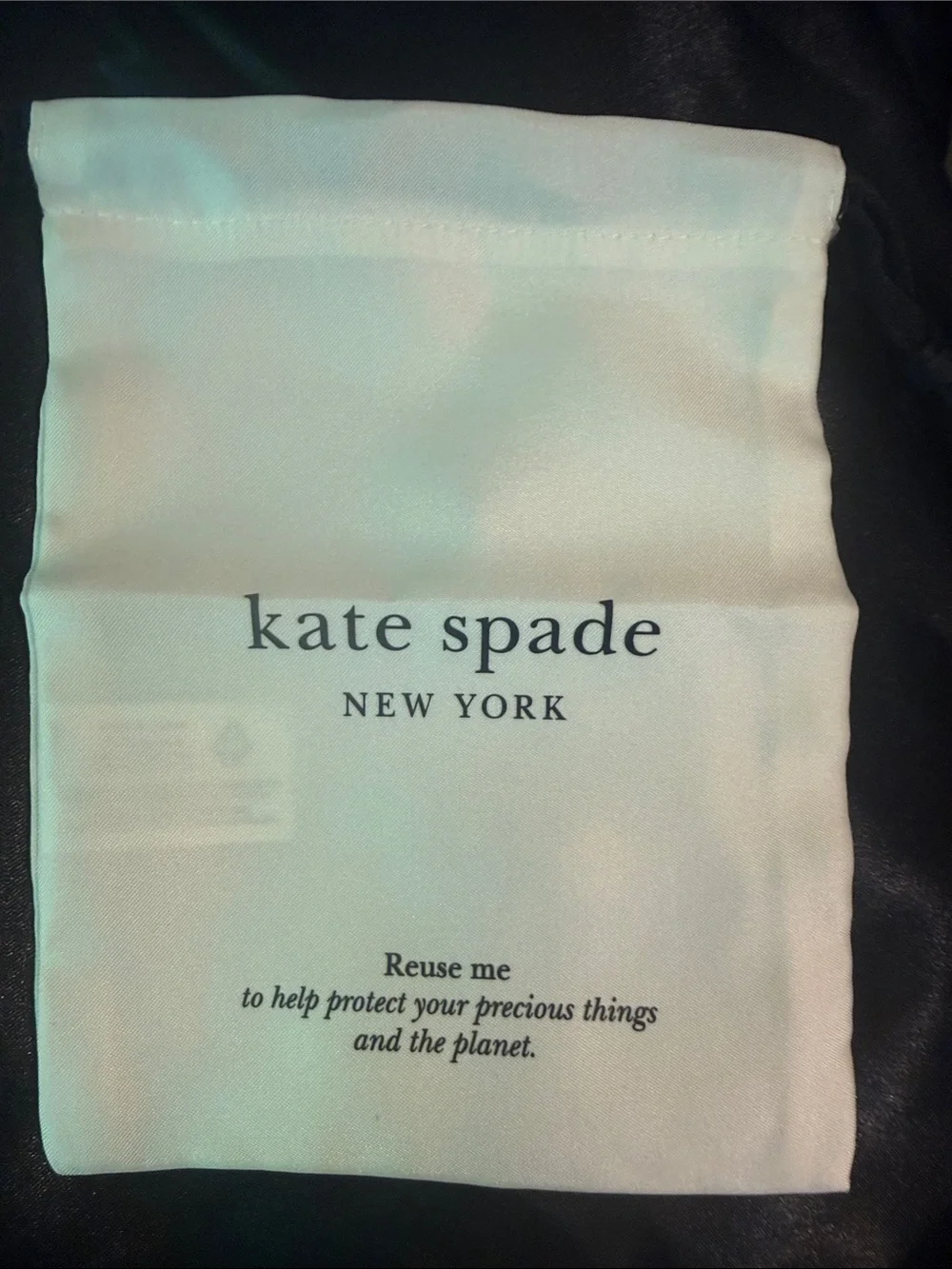 kate spade Gold Paperclip Chain Bracelet with 'S' Disc - Picture 3 of 3